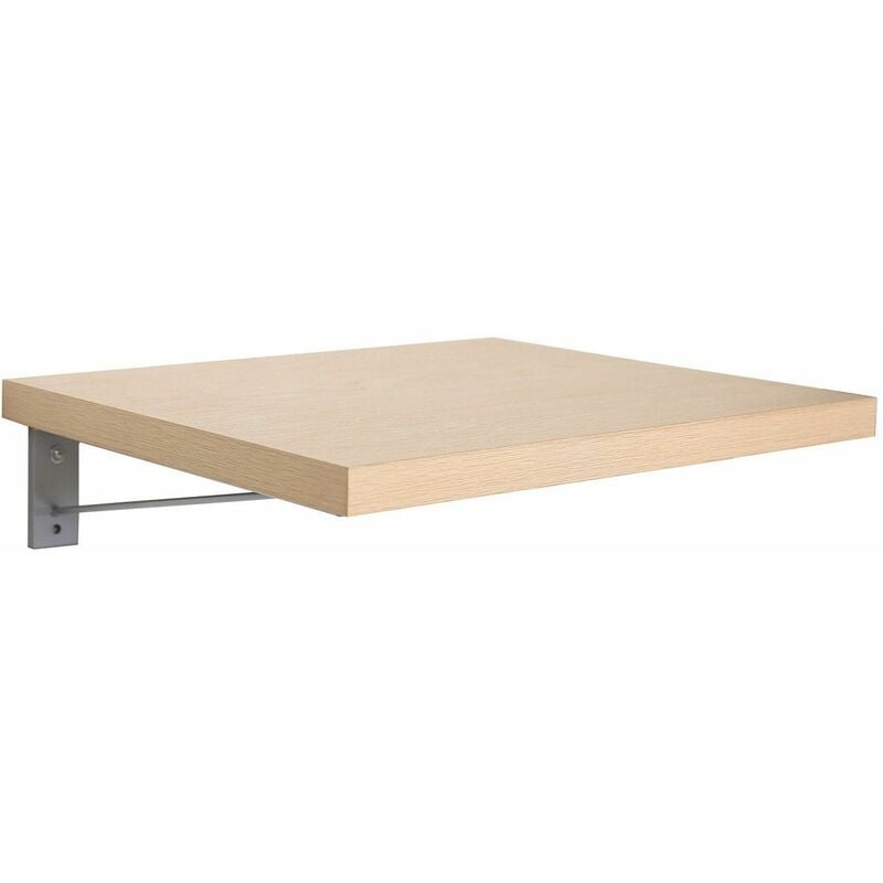 Mob-in - Plan de toilette suspendu 60cm will avec équerres invisibles