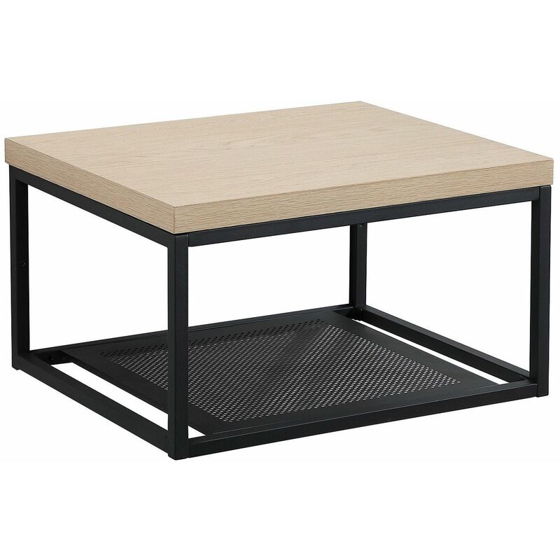 Plan de toilette suspendu pour vasque will - Ep. 3,8cm L60cm + Structure Métal Noir Mat