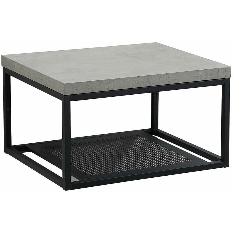 Plan de toilette suspendu pour vasque will - Ep. 3,8cm L60cm + Structure Métal Noir Mat