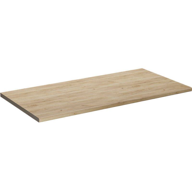 Vicco - Plan de travail cuisine R-Line, Chêne de force doré, 120 cm