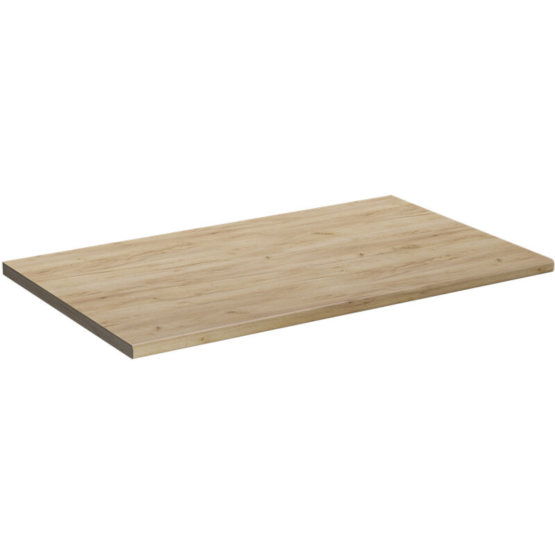 Vicco - Plan de travail cuisine R-Line, Chêne de force doré, 100 cm