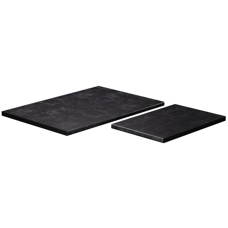 Vicco - Plan de travail cuisine R-Line, Anthracite, 114 cm (convient pour armoire d'angle 87x87)