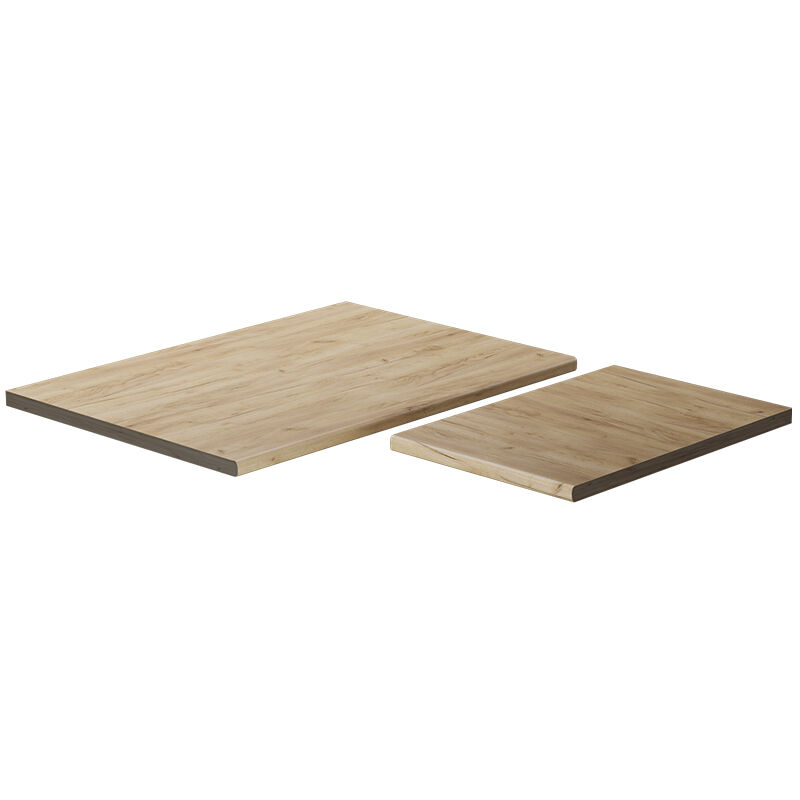 Vicco - Plan de travail cuisine R-Line, Chêne de force doré, 114 cm (convient pour armoire d'angle 87x87)