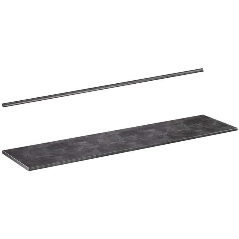 Vicco - Plan de travail cuisine R-Line, Anthracite, 240 cm