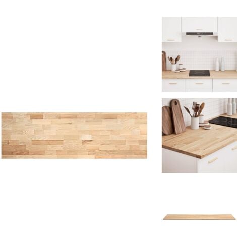 Plan de travail de cuisine bois de chêne massif rectangulaire - Plan De Travail De Cuisine - Plans De Travail De Cuisine - Plan De Travail - Comptoir