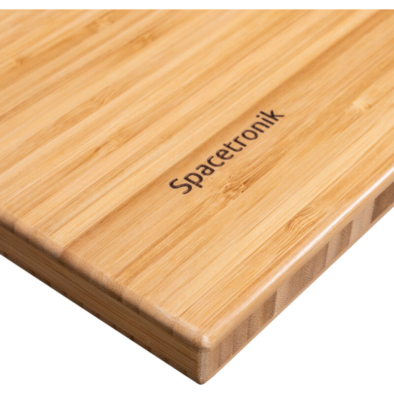 Plan de travail en bambou Spacetronik MOSO 120x60