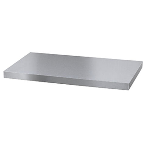 Plan de travail en inox 680x460x35 mm pour meuble modulable Fervi a007/19l