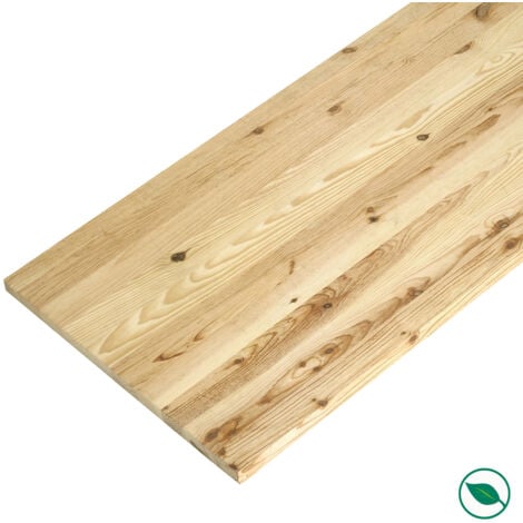 Plan de travail pin massif 2000 x 800 x 28 mm - FSC MIXTE 70%