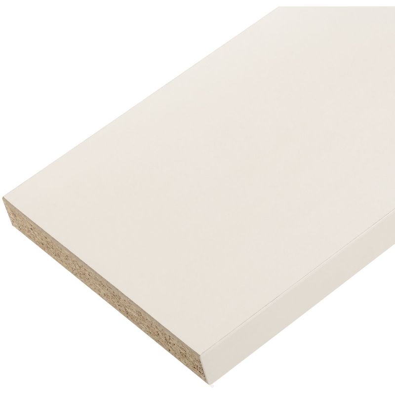 Forestea - Plan de travail stratifié blanc 2000 x 650 x 38 mm - pefc 75%