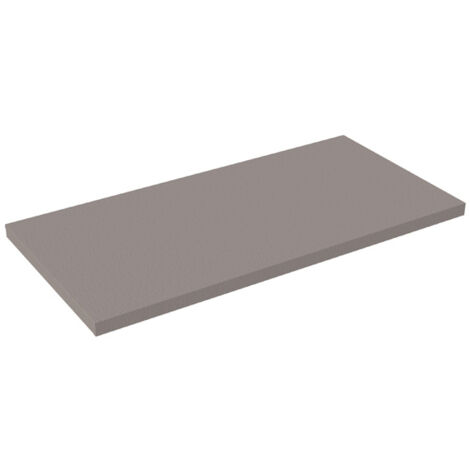 Plan double vasque suspendu Clever Elephant grey - 140 x 46 cm
