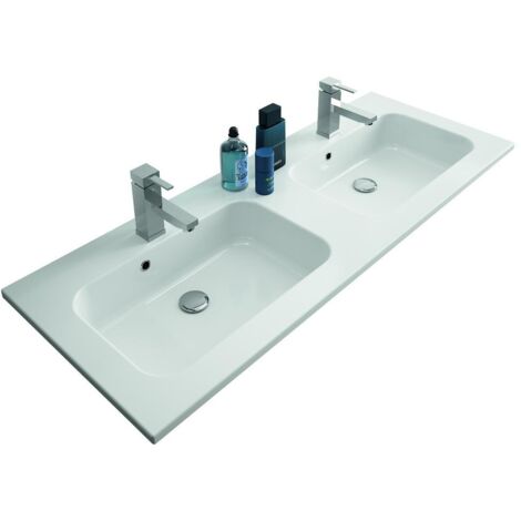 Plan EVA céramique blanc 1 vasque 710 x 460 NEOFORM INDUSTIES (NEOVA) A0422190