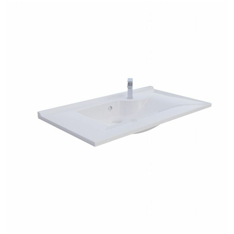 Plan simple vasque design resiloge - 80 cm