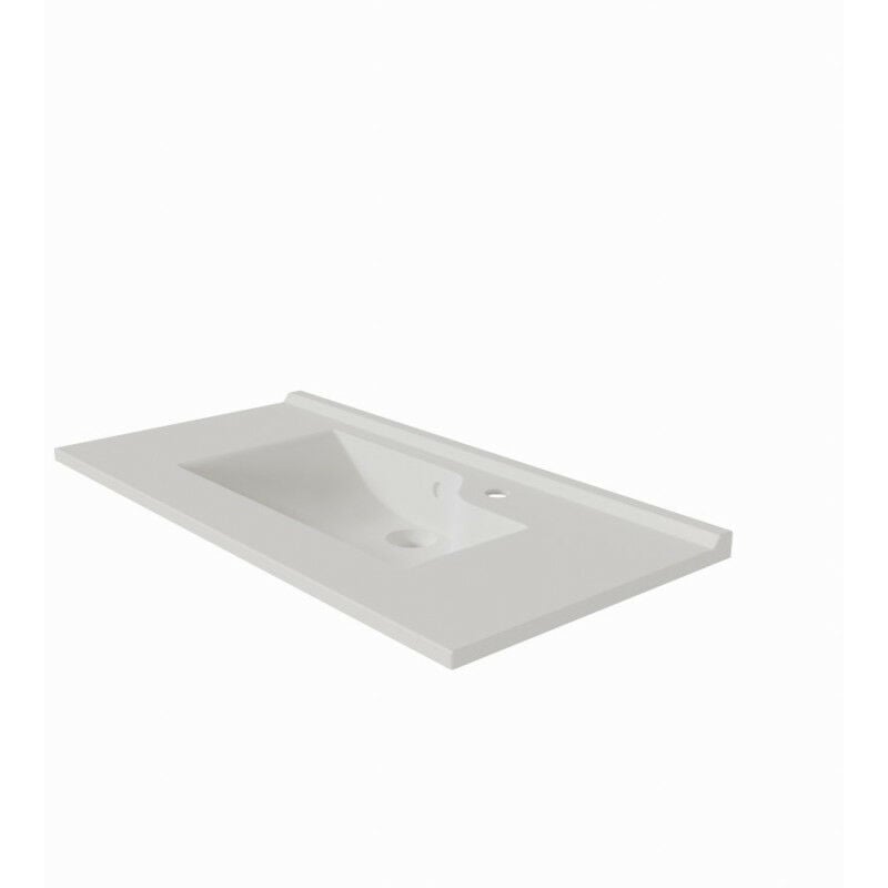 Plan simple vasque design resiloge - 90 cm