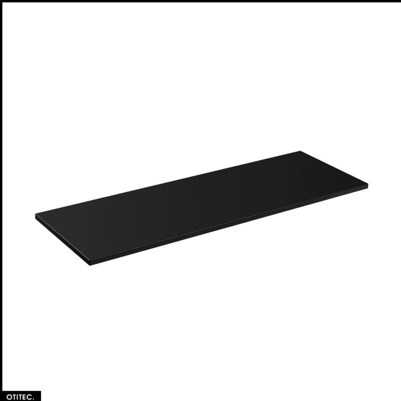 Plan vasque - 160 cm - bold black