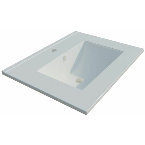 CUISIBANE Plan vasque en céramique CERATOP - 60 cm