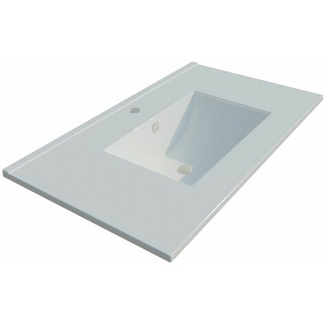 CUISIBANE Plan vasque en céramique CERATOP - 80 cm
