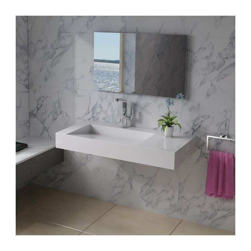 Plan vasque solid surface Réf : SDPW12A