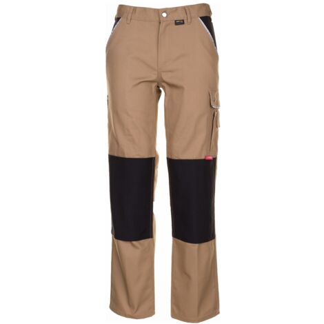 Planam Bundhose Canvas 320 Gr. 110 khaki/schwarz