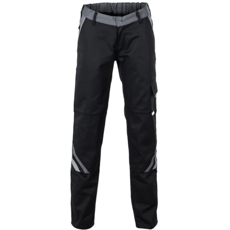 Planam Bundhose Highline Damen Gr. 44 schwarz/schiefer/zink