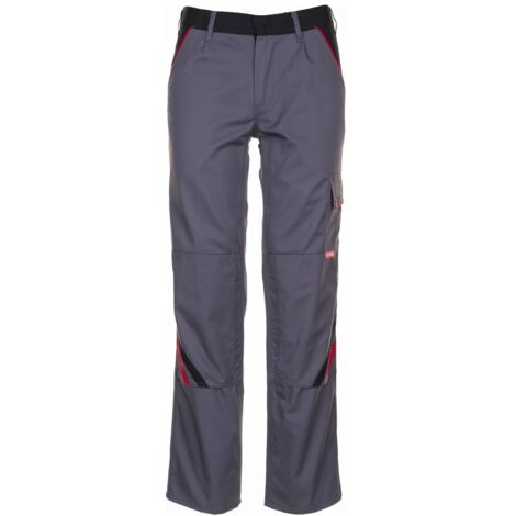Planam Bundhose Highline Gr. 51 schiefer/schwarz/rot