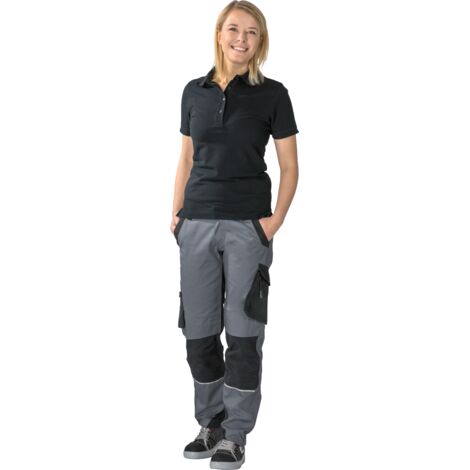 PLANAM Bundhose NORIT, schiefer / schwarz, Konfektionsgröße DE: 48