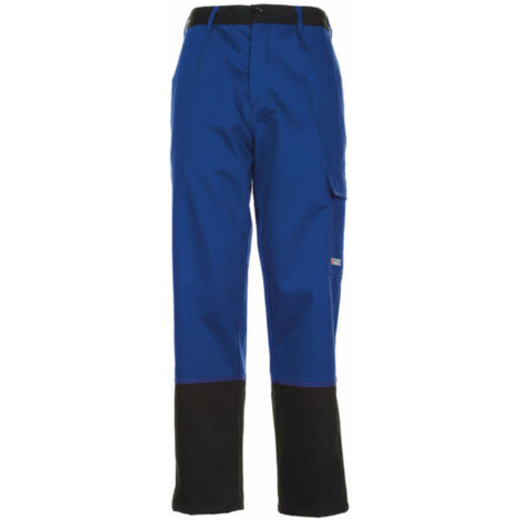 Planam Bundhose Weld Shield kornblau/schwarz 58