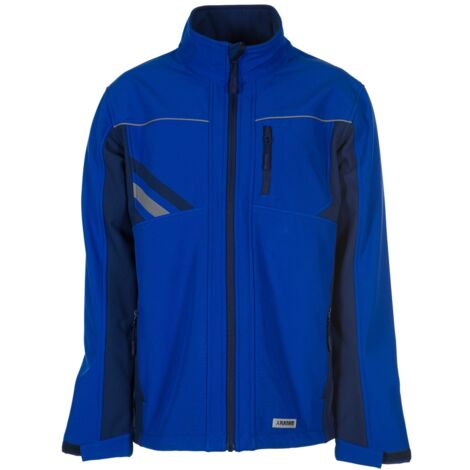 Planam Highline Softshelljacke kornblau/marine S