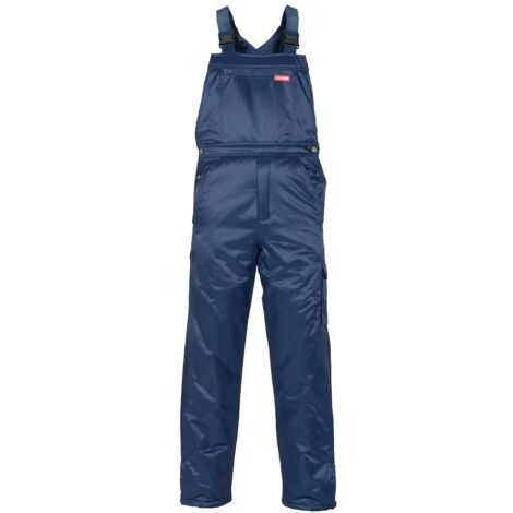 Planam Kälteschutzlatzhose Piloten Outdoor Gletscher 0371 Gr. 2XL marine