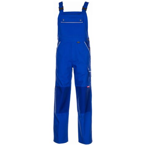 Planam Latzhose Canvas 320 Gr. 25 kornblau