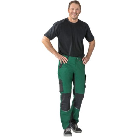 Planam Norit Herren Bundhose grün/schwarz 106