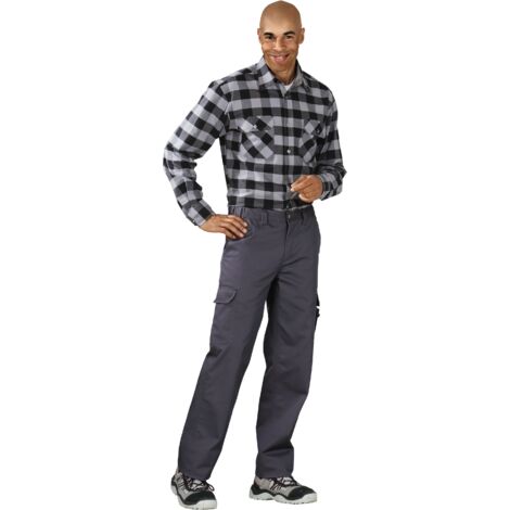 Planam Outdoor Easy Herren Bundhose schiefer 58