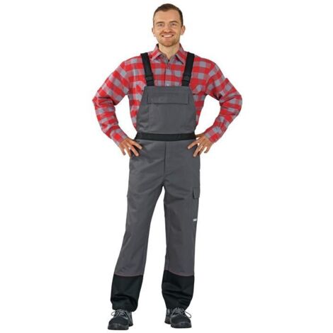 Planam Pantalon à bretelles de protection pour soudeur Weld Shield taille 52 - 5530052
