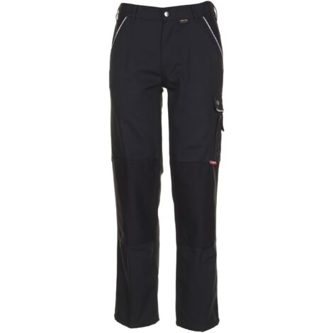Planam Pantalon de travail Canvas 320 taille 48 noir / noir - 2124048