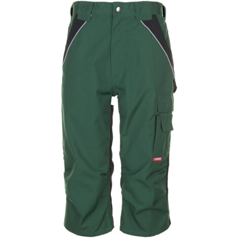 Planam Plaline 3/4 Hose grün/schwarz L