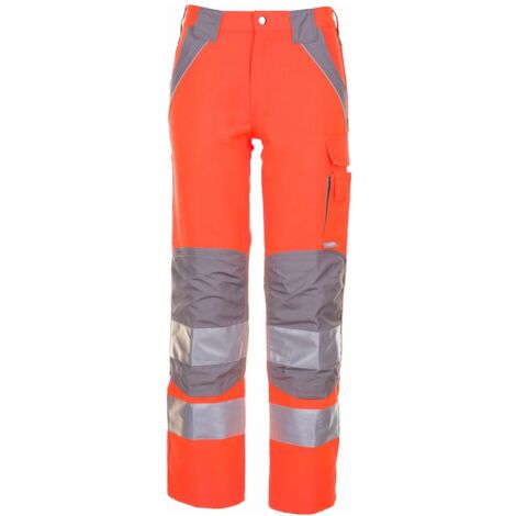 PLANAM Plaline Warnschutz Bundhose orange/zink 58