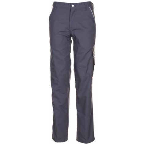 Planam Thermohose Canvas 320 Gr. 28 grau
