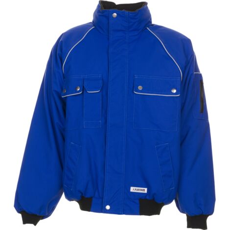 Planam Winterblouson Canvas 320 kornblau/kornblau XXL
