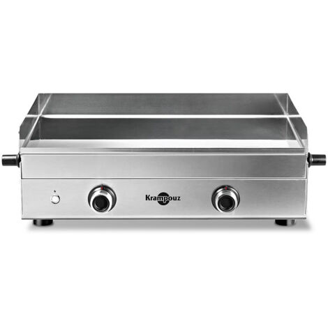 Plancha à gaz 2 feux Krampouz Design Double
