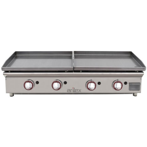 Plancha à Gaz DUO en Acier Laminé - Arilex