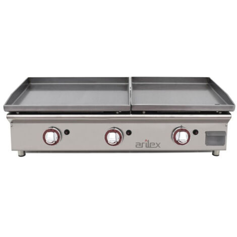 Plancha à Gaz DUO en Acier Laminé - Arilex