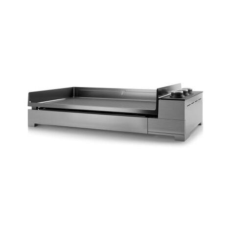 Plancha à gaz Forge Adour Premium G 75 I 6600 W Argent