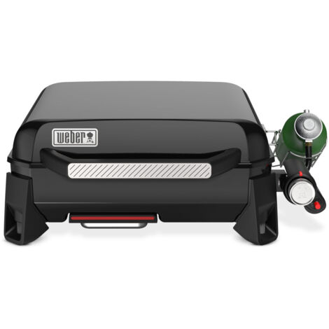 Plancha a gaz - WEBER - 43 cm - Noir