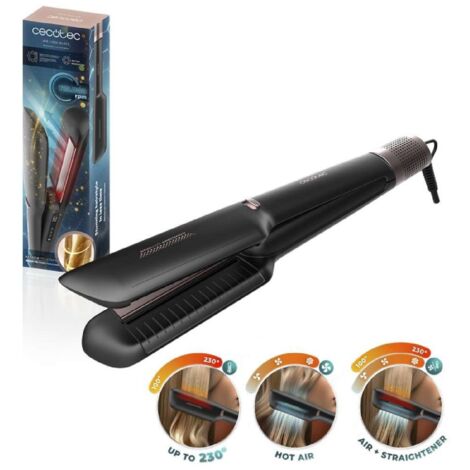 Plancha alisadora Cecotec Air Lisse negra