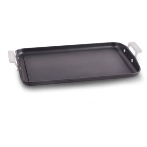 Plancha asar b/inclin 34x25cm lisa c/asa al/fu aire valira