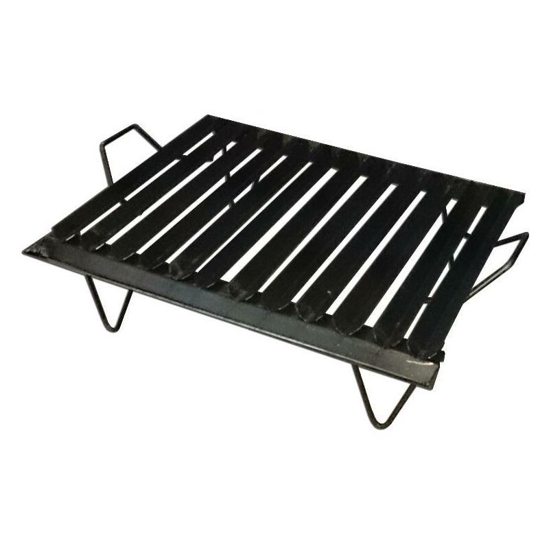 

MIBRICOTIENDA plancha asar tipo argentino 50 x 40 con patas + vertegrasas