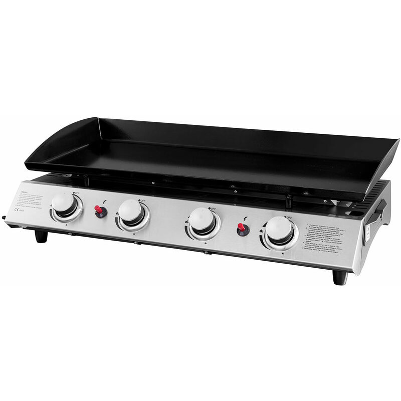 Happy Garden - Plancha au gaz valencia - 4 brûleurs 10kW