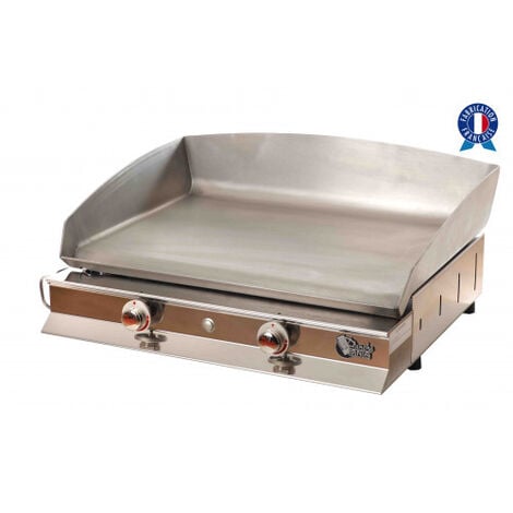 MIBRICOTIENDA paellero 350 + plancha gas butano ancho 47 alto 88 fondo 46 cm