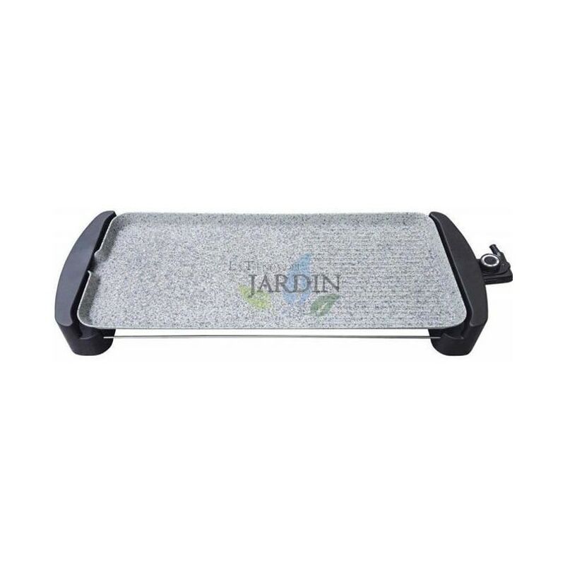 

Plancha de asar lisa y grill 2000W 65x30 cm