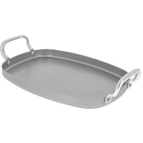 Plancha de buyer mineral b element acier carbone 38x26 cm
