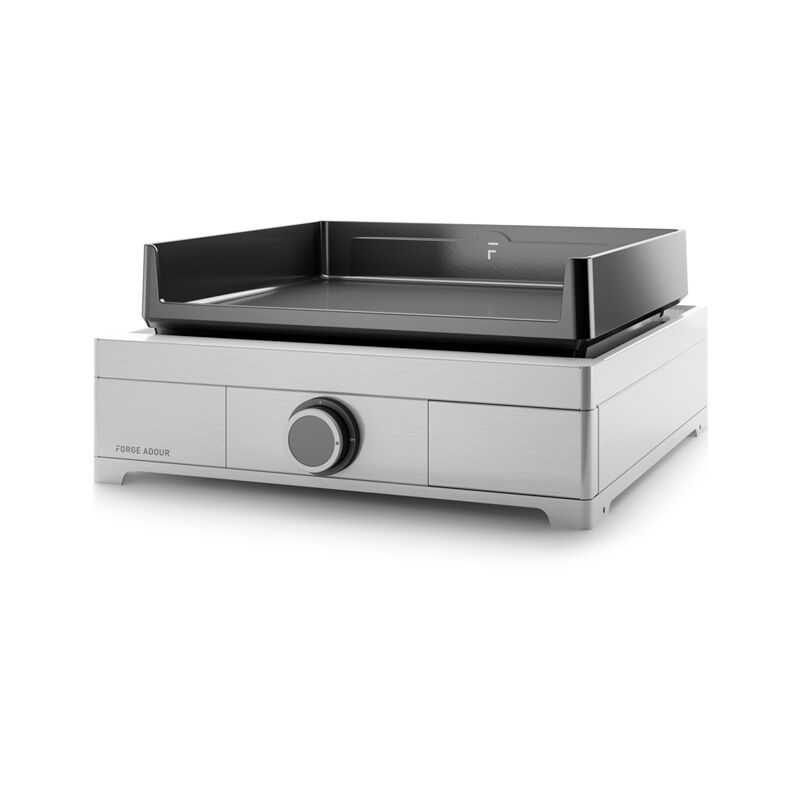 

Plancha de gas Moderno 45 cm, acero inoxidable
